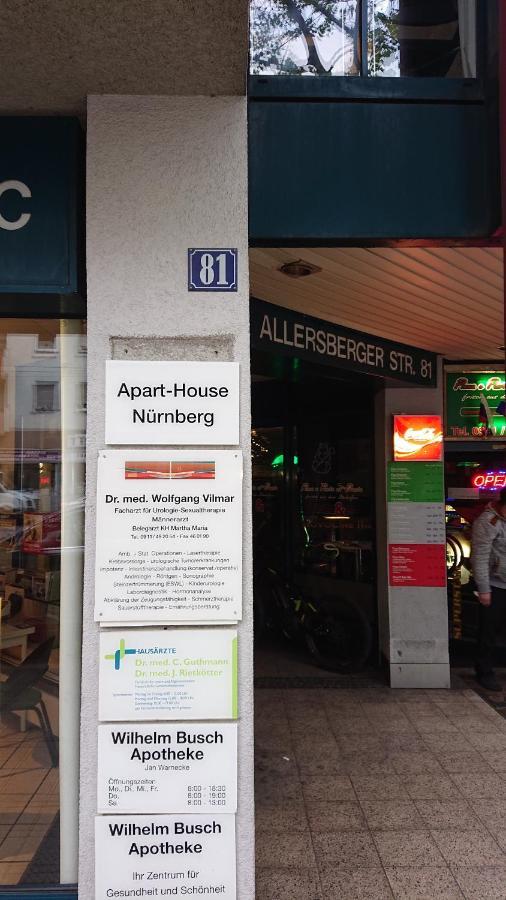 Apart-House Nuernberg Aparthotel Eksteriør bilde